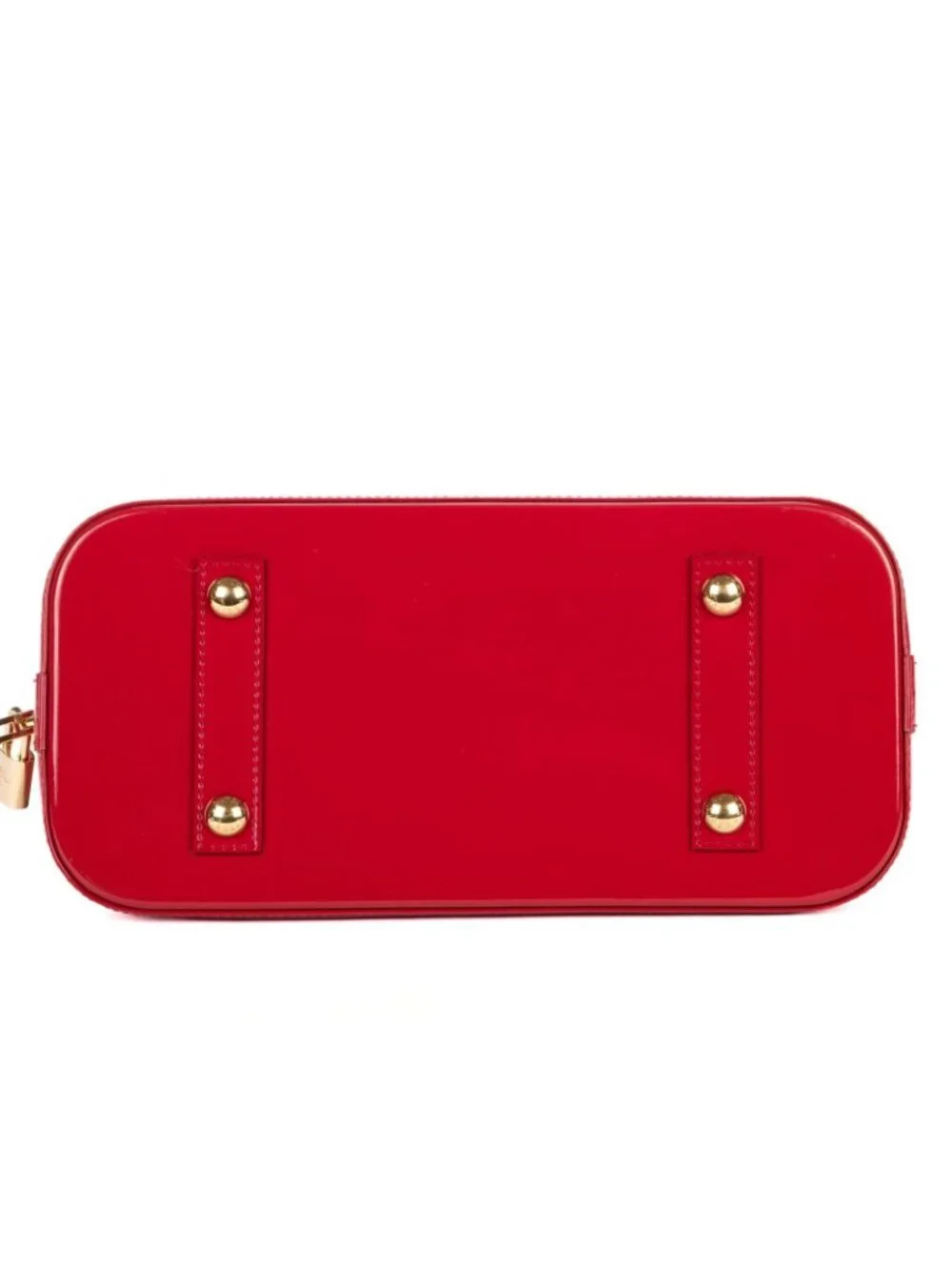 Louis Vuitton Alma Pomme D'amour Monogram Vernis Handbag